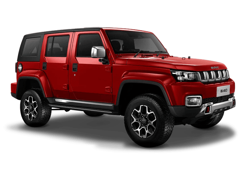 Купить BAIC BJ40 в Екатеринбурге - Красный металлик
